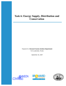 Task 6: Energy Supply, Distribution and