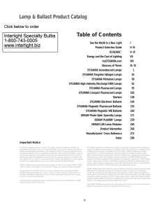 Osram Complete Catalog