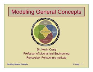 Modeling General Concepts