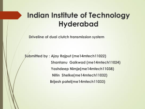 Operation of Twin Clutch System