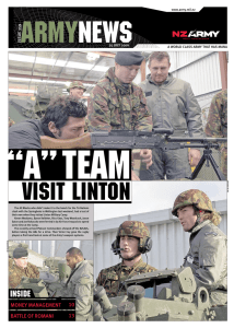 Army News Issue 359 - the New Zealand Army
