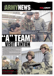 NZ Army News: All Blacks Visit, Accident Report, Annual Plan