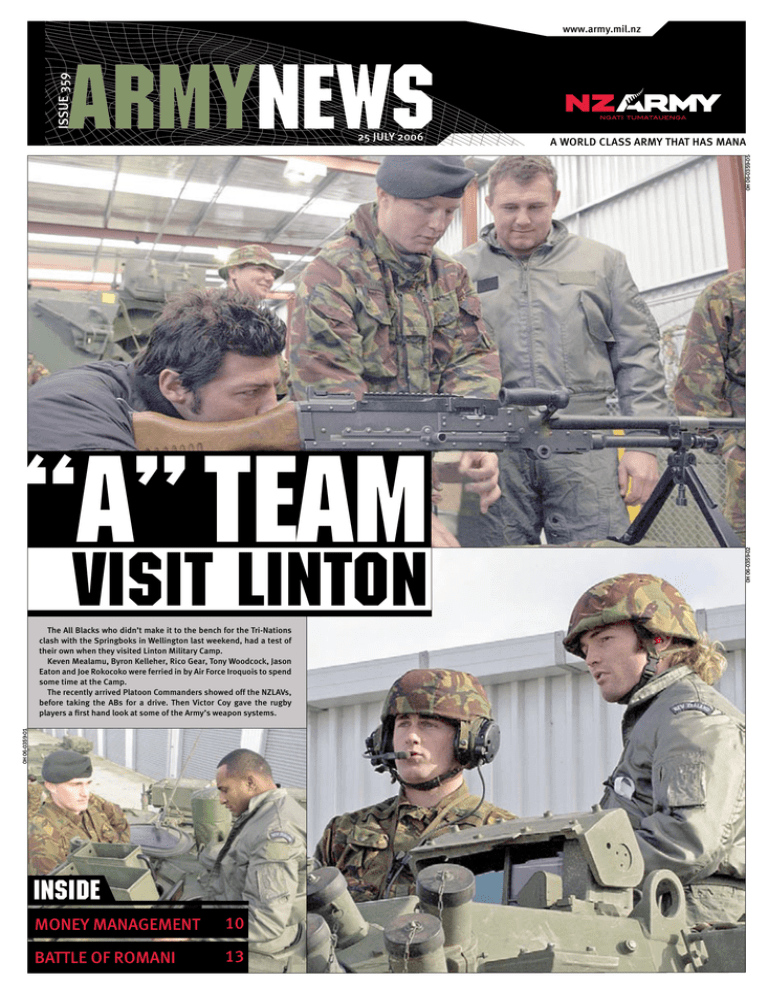 New Zealand Army  Army News - Issue 528, November/December 2021 by New  Zealand Defence Force - Issuu