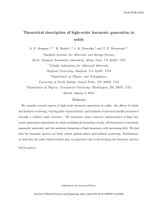 Theoretical description of high-order harmonic generation in