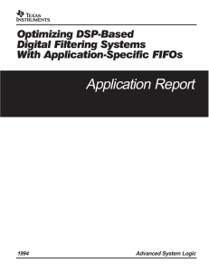 Optimizing DSP-Based Digital Filters With