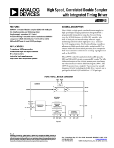 AD9940 - Electrocomponents