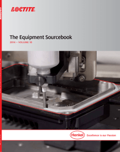 The Equipment Sourcebook - Henkel Adhesives North America