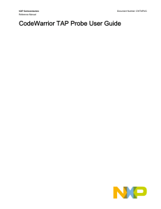 CodeWarrior TAP Probe User Guide