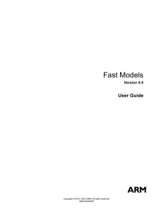 Fast Models User Guide