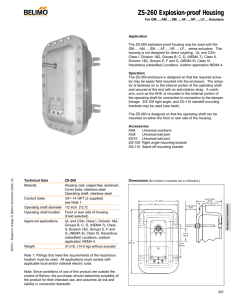 ZS-260 Explosion-proof Housing