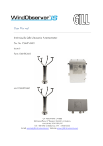 User Manual - Gill Instruments