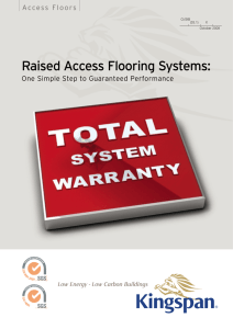 Raised Access Flooring Systems