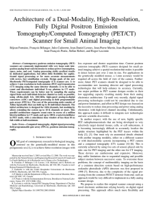 PET - System and Instrumentation Physics