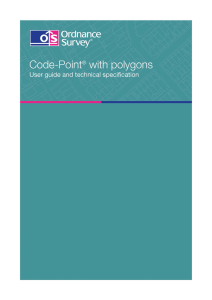 1.2 Mb pdf: Code-Point with polygons user guide and technical