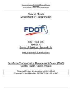 State of Florida Department of Transportation DISTRICT SIX Exhibit