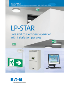 LP-STAR - EATON Cooper Safety