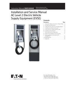 Installation Manual - City Electric Supply