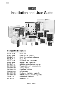 Installation Guide 9850