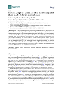 Reduced Graphene Oxide Modified the Interdigitated Chain