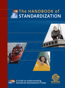 standardization - ASTM International