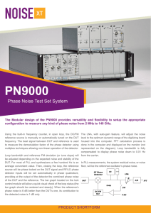 PN9000 - Noise eXtended Technologies