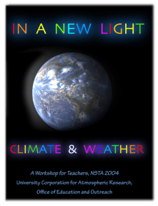 In a New Light: The Color of Weather and Climate