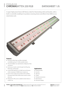 CHROMABATTEN 200 RGB DATASHEET 1/6