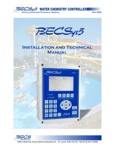 BECSys7 Installation and Technical Manual