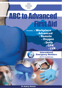 ABC to Advanced First Aid