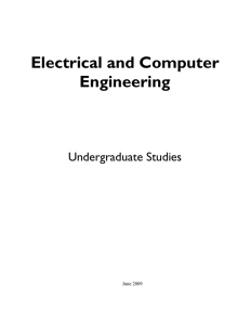 Electrical and Computer Engineering