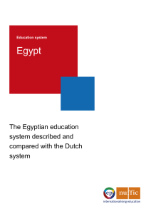 Education System Egypt