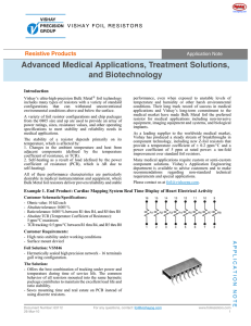 Advanced Medical Applications, Treatment Solutions, and