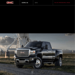 sierra hd 2015 - Dealer E