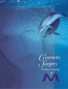 Cosmetic Surgery Catalog We carry