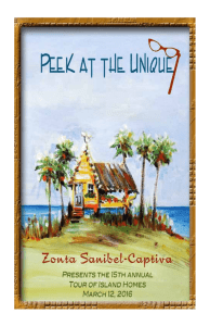 Sponsor - Zonta Club of Sanibel and Captiva