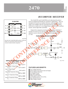 ULQ2470: Bus Driver/Receiver