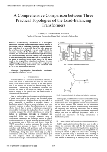 A Comprehensive Comparison between Three Practical Topologies