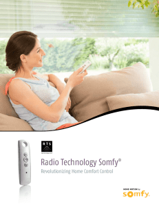Radio Technology Somfy® (RTS)