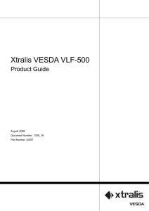Xtralis VESDA VLF-500