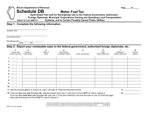 Schedule DB - Illinois Department of Revenue