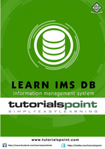 Ims Db - Tutorialspoint