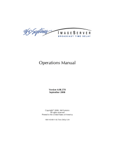 Operations Manual