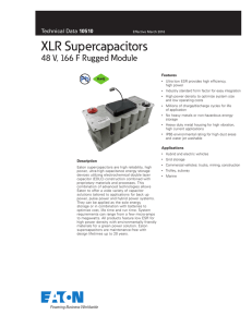 XLR Supercapacitors - Digi-Key