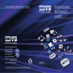 Engineering Reference Guide - EMC Technology | Florida RF Labs