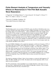 Finite Element Analysis of Temperature and Viscosity Effects on