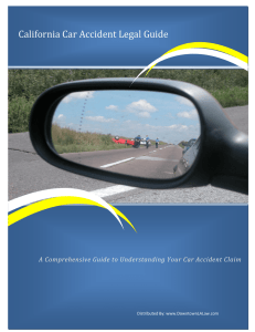 California Car Accident Legal Guide