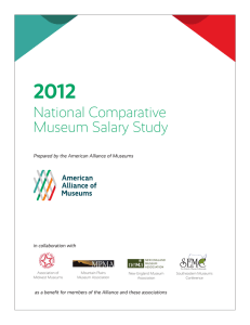 2012 Museum Salary Study