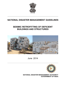 Guidelines for Seismic Retrofitting of Deficient Buildings