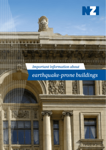earthquake-prone buildings