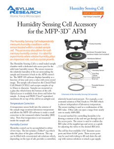 Humidity Sensing Cell PDF